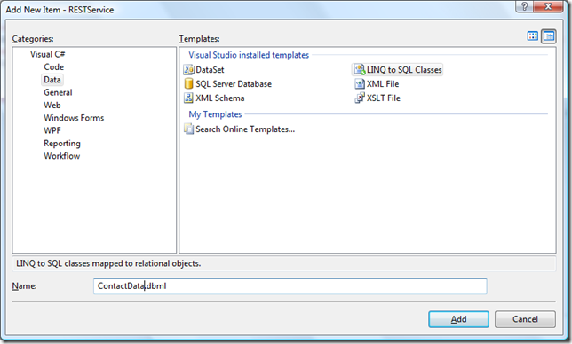 Simple Data Access in Visual Studio 2008 Using LINQ to SQL ...